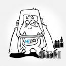 HiLIQ(ハイリク ) OEM 高濃度 ホワイトオラウータン E-リキッド 120ml(30mlx4本セット)　White Orangutan